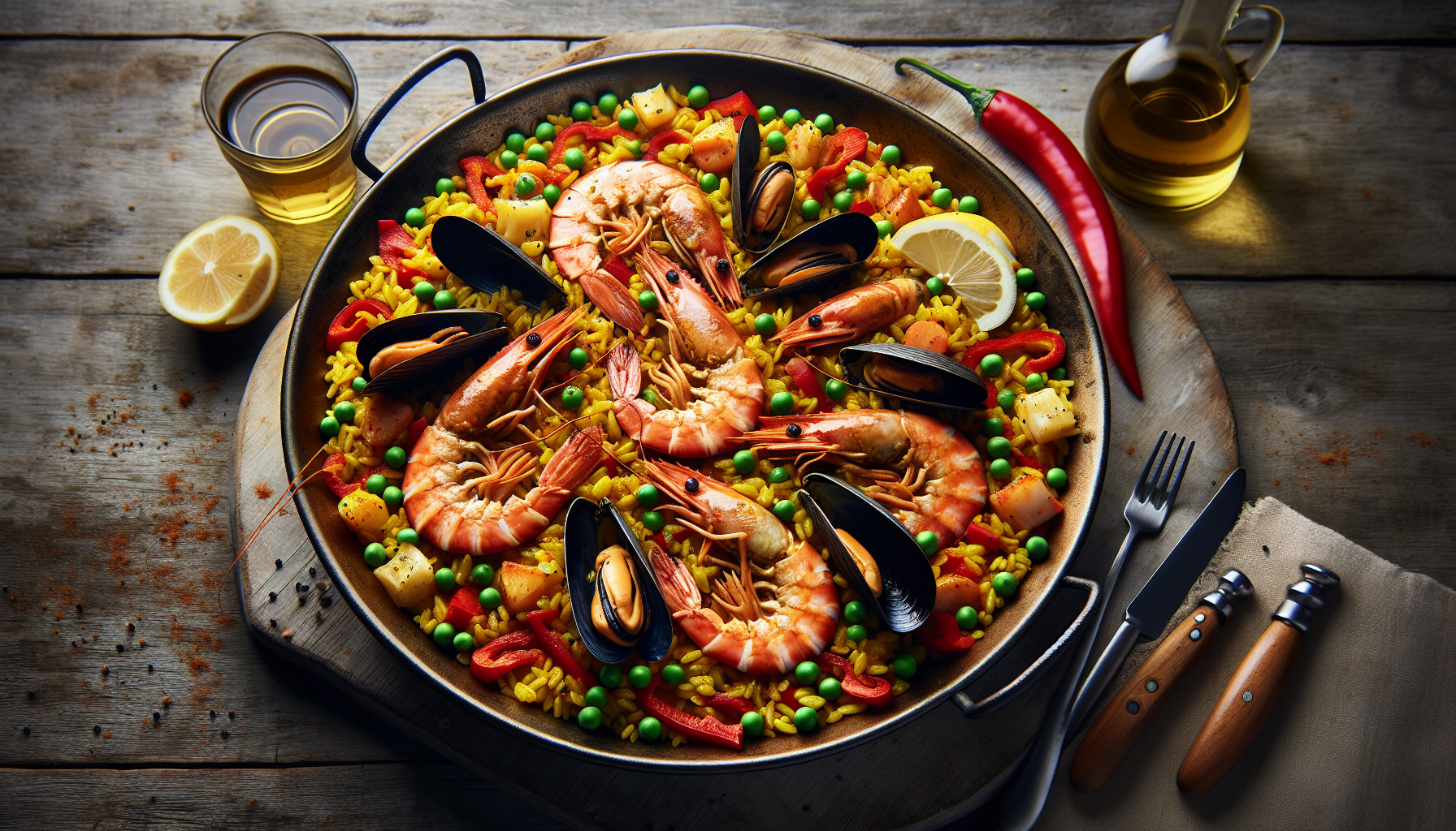 ricetta paella